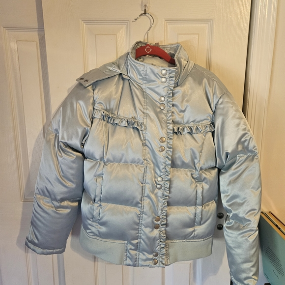 Hanna Andersson Light Blue Puffer Jacket, Size S(Hardly Worn) - Picture 10 of 16